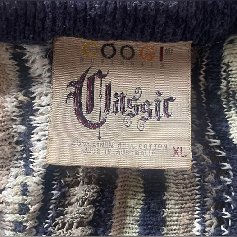 COOGI Classic Multicolor Knit Sweater